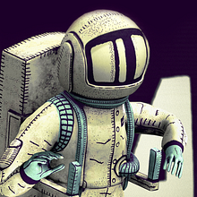 Starman. 3D Animation, Interactive Design, and 3D Modeling project by Gabriel Gonzalez - 08.05.2020