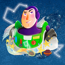 Toy Story 4. Een project van Traditionele illustratie van Miriam Belén Santana Sánchez - 30.06.2019