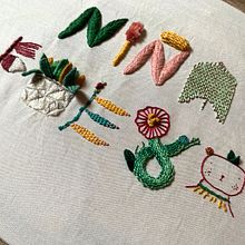My project in Introduction to Raised Embroidery course. Embroider project by darshana_d - 08.05.2020