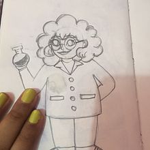 Mi Proyecto del curso: Científica . Un projet de Dessin au cra, on , et Animation de laurelxgab - 20.08.2020