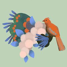 My project in Flat Illustration with Photoshop course. Een project van Digitale illustratie, Traditionele illustratie y  Digitaal schilderij van Jurgita Legotaitė - 31.07.2020