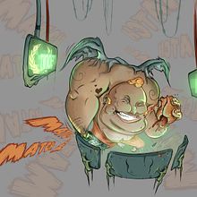 Future Match. Digital Drawing, and Traditional illustration project by Toni Serrano - 08.05.2020