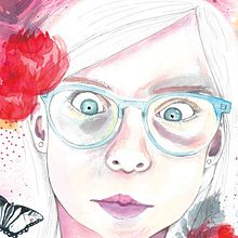 My project in Illustrated Portrait in Watercolor course. Pencil Drawing, and Watercolor Painting project by awc - 08.17.2020