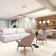 Apartamento. Interior Architecture project by arq.julianasoares - 08.05.2020