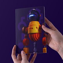 robot. Een project van 3D van Alex Pacheco - 05.08.2020