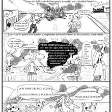 Cómic "Recuperando". Digital Drawing, and Narrative project by Azul PC - 08.05.2020
