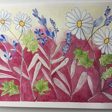 My project in Negative Watercolor Painting for Botanical Illustration course. Un proyecto de Pintura de Gill Bellord - 05.08.2020