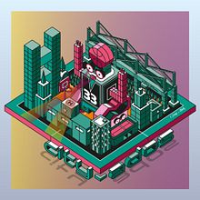 Mi Proyecto del curso: Ilustración vectorial isométrica desde cero. Design project by Diego Sturtz - 08.05.2020