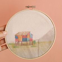 Casa. Un progetto di Ricamo di Juanamatú (Katerin J Gómez) - 05.08.2020