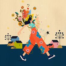 Mi Proyecto del curso de William Santiago: Ilustración flat con Photoshop. Traditional illustration project by Annick Piron - 08.06.2020