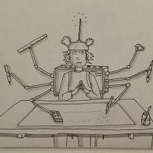 My project in The Art of Sketching: Transform Your Doodles into Art course. Drawing, and Traditional illustration project by amanda_h - 08.27.2020