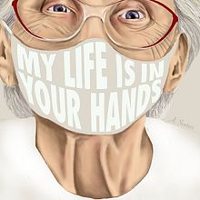 MY LIFE IS IN YOUR HANDS. Un proyecto de Ilustración tradicional de Ana Sentieri - 06.08.2020
