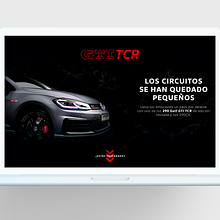 Volkswagen Golf GTI TCR. Un proyecto de Diseño interactivo, Diseño Web y UX / UI de cintia corredera - 06.08.2020