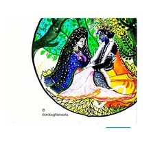 Stardaughterworks. Een project van Aquarelschilderen van Vanilla - 18.07.2019