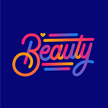 Beauty. Un proyecto de Diseño gráfico, Lettering, Lettering digital y Tipografía de José Manuel Jorge Cordero - 06.06.2020
