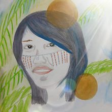 Mi Proyecto del curso: Retrato ilustrado en acuarela. Un progetto di Artigianato di Olga Rogel - 06.08.2020