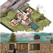 Mi Proyecto del curso: Ilustración digital de proyectos arquitectónicos. Architecture project by Julián Pérez - 08.07.2020
