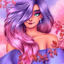 Lovebender 💖. Un proyecto de Dibujo digital, Ilustración digital, Pintura digital y Dibujo de Retrato de Richie Chang - 07.08.2020
