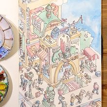 My project in The Art of Sketching: Transform Your Doodles into Art course. Projekt z dziedziny Trad, c i jna ilustracja użytkownika vishaallalla - 08.08.2020