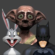 Mis proyectos del curso: Modelado de personajes en 3D. Projekt z dziedziny 3D,  Projektowanie 3D i Projektowanie postaci 3D użytkownika Kalil Fiat - 09.08.2020