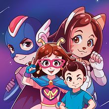 Tremending Girls 2 . Un proyecto de Ilustración infantil de Rita Muñoz - 09.08.2020