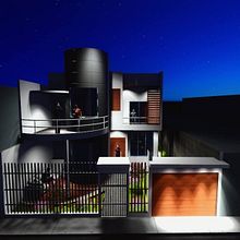 VIVIENDA UNIFAMILIAR . Arhitectură de Cinthya Dessire Arbaiza Rojas - 08.09.2018