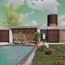 Mi Proyecto del curso: Ilustración digital de proyectos arquitectónicos. Projekt z dziedziny Architektura c i frowa użytkownika Daphne Aurora Ochoa - 10.08.2020