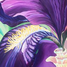 Sister Iris Acrylic Painting. Acr, and lic Painting project by Jodi Waggoner - 08.10.2020