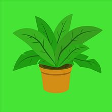 Ensalada de verdes. Traditional illustration, and Vector Illustration project by Eleazar Castro - 08.10.2020