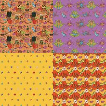 Mi Proyecto del curso: Diseño de patrones ilustrados. Un progetto di Pattern design di Ana María Barrios Figueredo - 10.08.2020