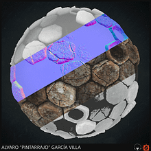 Mi Proyecto del curso: Introducción a la creación de texturas con Substance Designer . % Álvaro García Villa tarafından hazırlanan 3D, Mimarlık, O, un Geliştirme, 3D Tasarım, O, un Tasarımı, Video O, Ve unları projesi - 08.10.2020