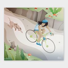 Aventuras en vacaciones . Ilustrație tradițională de Pedro Valles Gambín - 08.10.2020