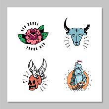 Diseño de Tatuajes . Design tatuaj, Design grafic & Ilustrație tradițională de Pedro Valles Gambín - 08.10.2020