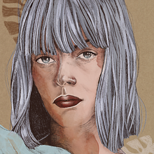 First portrait in life! Ein Projekt aus dem Bereich Bildende Künste, Artistische Zeichnung, Porträtzeichnung, Digitale Zeichnung, Modedesign, Modefotografie, Traditionelle Illustration und Digitale Illustration von Elisa Fabricio - 10.08.2020