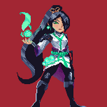 Meu projeto do curso: Introdução ao desenho de personagens em pixel art. Projekt z dziedziny Pixel art użytkownika Luan Santim Buonfiglio - 10.08.2020
