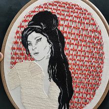 Mi Proyecto del curso: Creación de retratos bordados . Arhitectură de interior de Stephanie Hernández Herrera - 08.23.2020