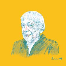 Retratos editorial . Menggambar Potret, Ilustrasi tradisional, Ilustrasi Tinta & Ilustrasi Digital proyek oleh Marina Muñoz García - 01.11.2018