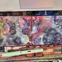 Andromeda. Watercolor Painting project by Henry Miranda - 08.11.2020
