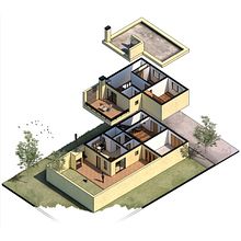 Curso: Ilustración digital de proyectos arq. Architecture, Digital Drawing, and Digital Illustration project by Andrea Tarditti - 08.22.2020