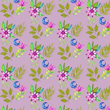 Mi Proyecto del curso: Diseño de estampados con la técnica del tresbolillo. Un progetto di Disegno, Design, Design digitale, Illustrazione tradizionale, Illustrazione botanica e Pittura ad acquerello di Delia Sepulveda Pizarro - 12.08.2020