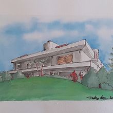 Final project with bonus ;). Architectural Illustration project by Pablo Vaz - 08.13.2020