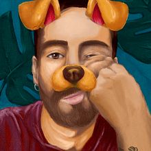 Mi Proyecto del curso: Retratos pictóricos con técnicas digitales. Un proyecto de Ilustración tradicional de Carlos Díaz Mansilla - 12.08.2020