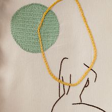 Tapiz Mimosa Kantán. Embroider project by Koral Antolín Maillo - 08.12.2020