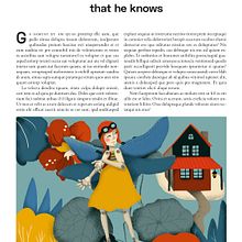 Mi Proyecto del curso: Ilustración editorial para revistas. Un projet de Illustration traditionnelle de Oksana Tsvetkova - 12.08.2020