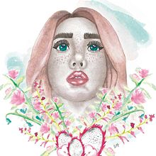 Mi Proyecto del curso: Retrato ilustrado en acuarela. Un proyecto de Dirección de arte de Lady Morán - 12.08.2020