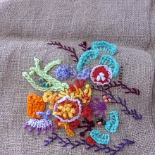 Mi Proyecto del curso: Técnicas avanzadas de bordado: puntadas y composiciones con volumen. Embroider project by la25mco - 08.12.2020