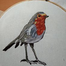 Mi Proyecto del curso: Pintar con hilo: técnicas de ilustración textil Ein Projekt aus dem Bereich Traditionelle Illustration und Stickerei von María del Pilar Hernández García - 13.08.2020