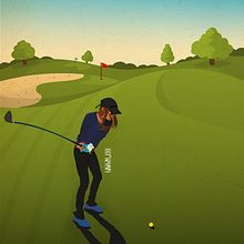 GOLF SERIES by MN-H Studio. Un progetto di Disegno, Direzione artistica e Illustrazione tradizionale di Marta Noguera-Homs - 13.08.2020