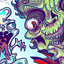 Thriller. Concept Art, Creativit, Digital Drawing, Traditional illustration, and Digital Illustration project by Santiago Carranza - 08.14.2020