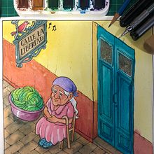 Calle La Libertad. Un progetto di Illustrazione tradizionale di Luis Barahona - 14.08.2020